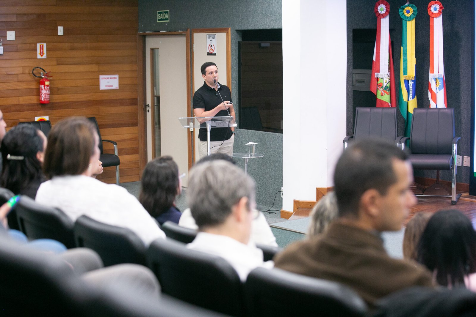 Palestrante sobre saúde mental